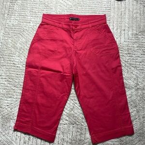 Lee Women's Relaxed Fit Middleton Knit Waist Capri Pant Size 6